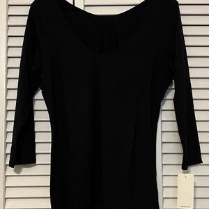 NWT Numi The Quarter Sleeve Sweat-proof Black Undershirt Sz XL MSRP $65